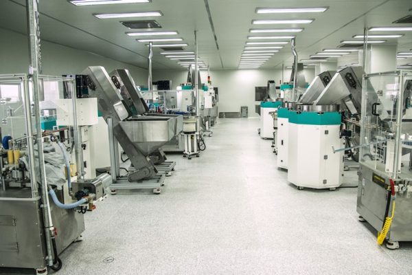 Production of medical equipment - needles mass produce - laboratory