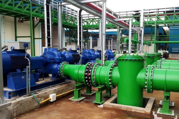 T sistema de bombeamento